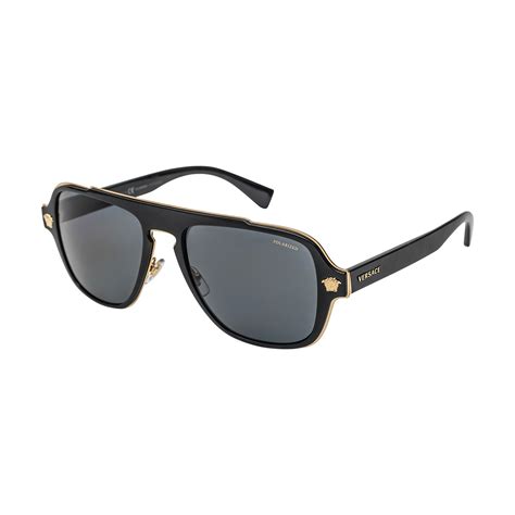 versace sunglasses polarized mens|authentic black polarized Versace sunglasses.